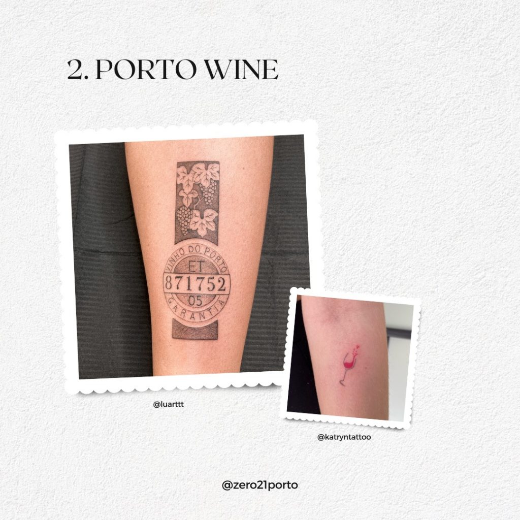 porto wine tattoo ideas