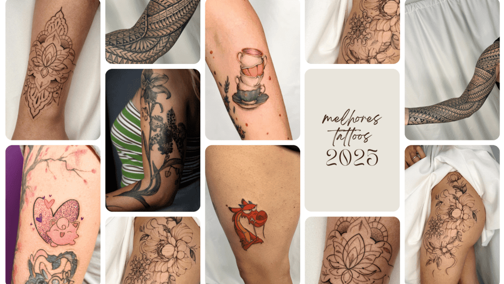 as melhores tatuagens de 2025