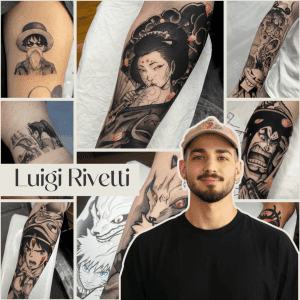 Luigi Rivetti tattoo artist in Porto