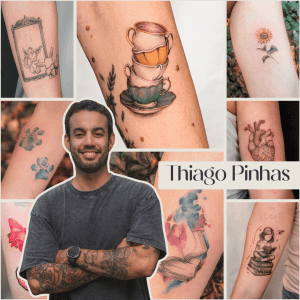 Thiago Pinhas tatuador no Porto