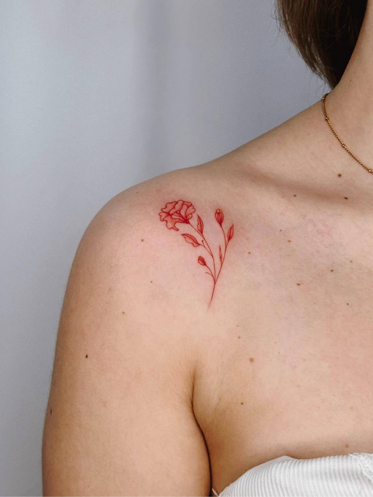 tatuagem de cravo no Porto