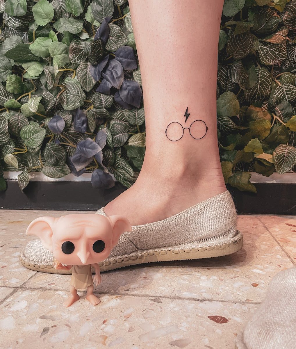 Tatuagens de Harry Potter feitas no Zero21 Porto Tattoo Studio